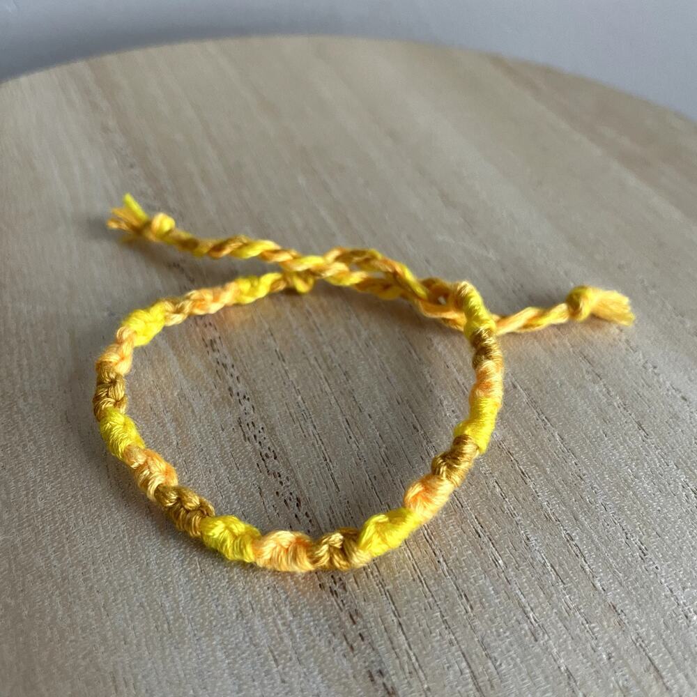 Campbell Bracelet anklet trendy comfortable tie embroidery thread woven‎ gift